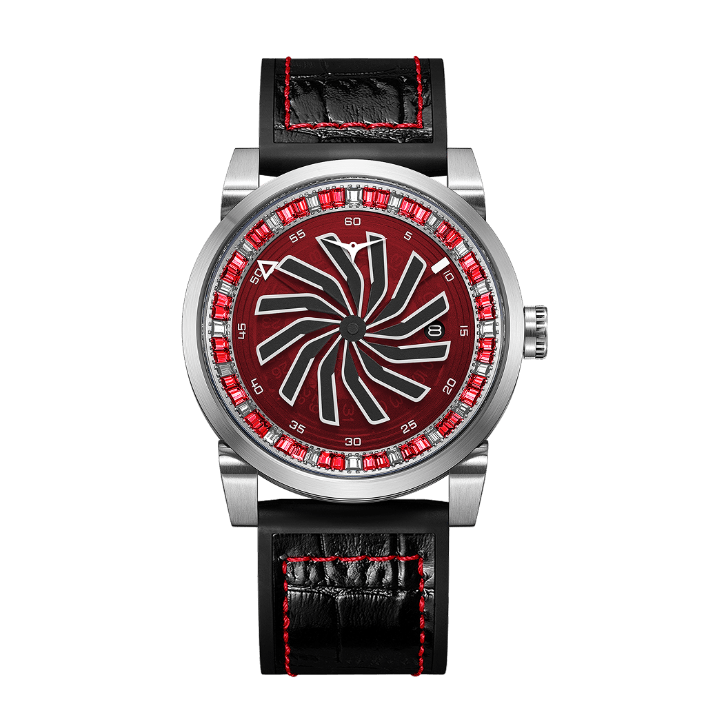 SILVER RED GEM