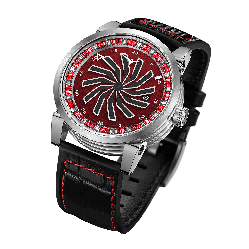 SILVER RED GEM