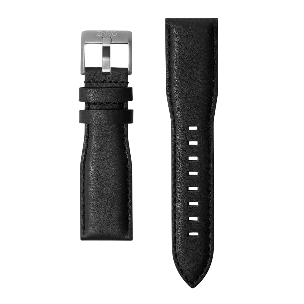BLACK LEATHER STRAP
