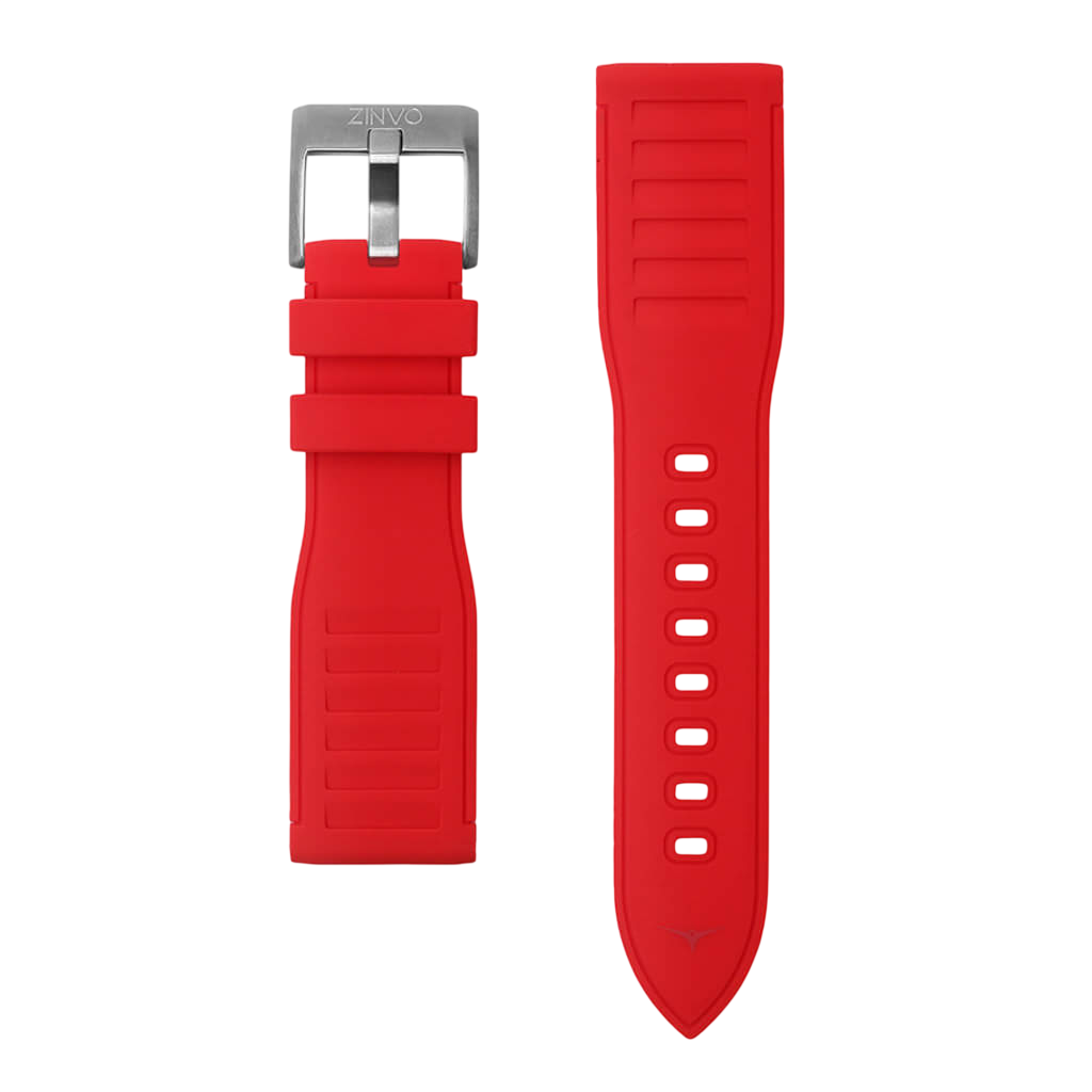 S4 RED RUBBER STRAP