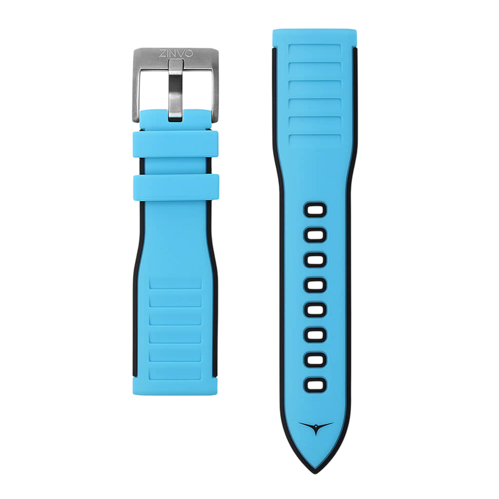 S7 MIAMI BLUE RUBBER STRAP