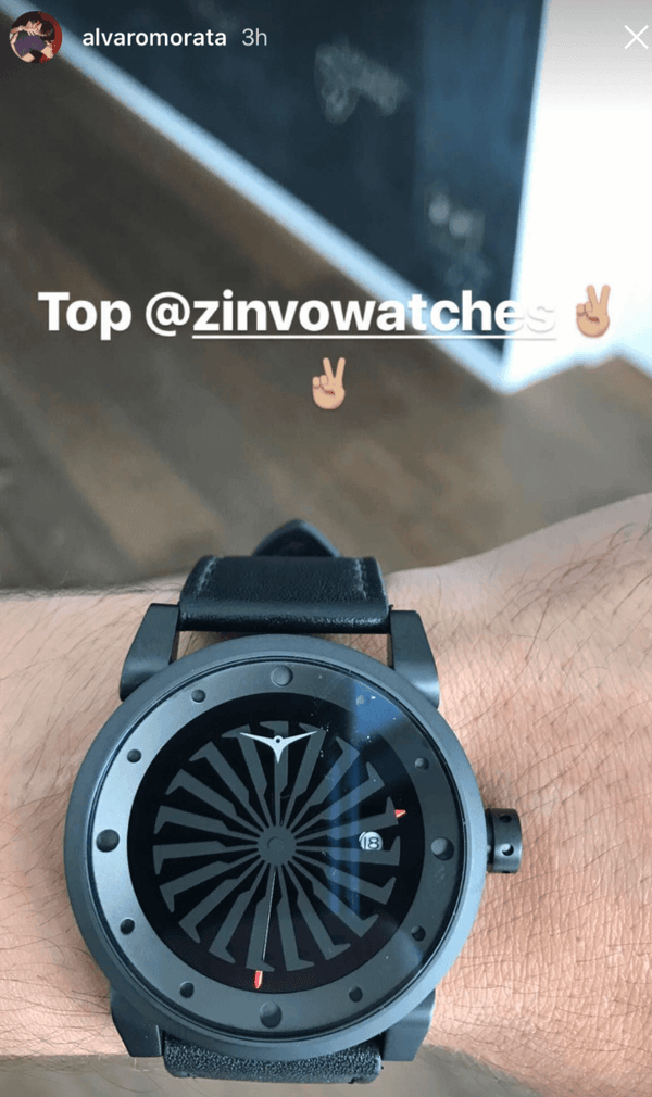 @alvaromorata wearing ZINVO